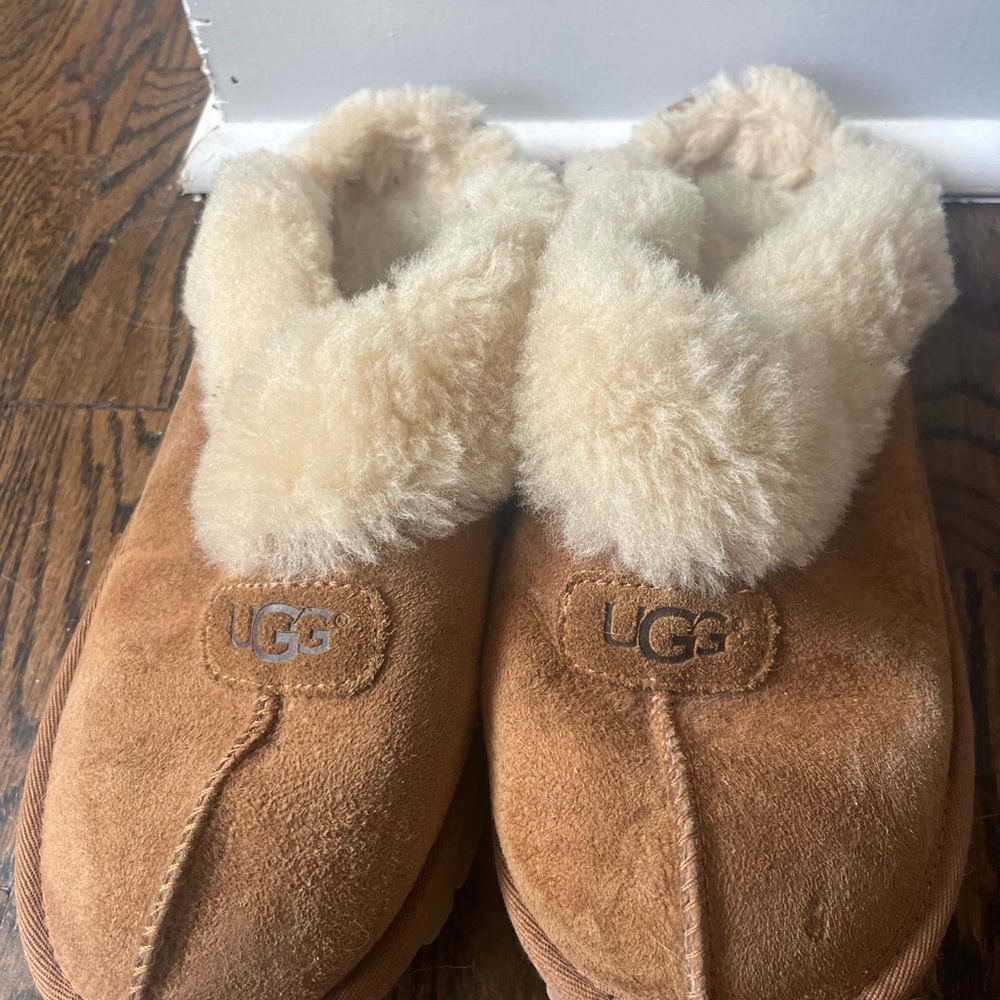 UGG Tan Slippers